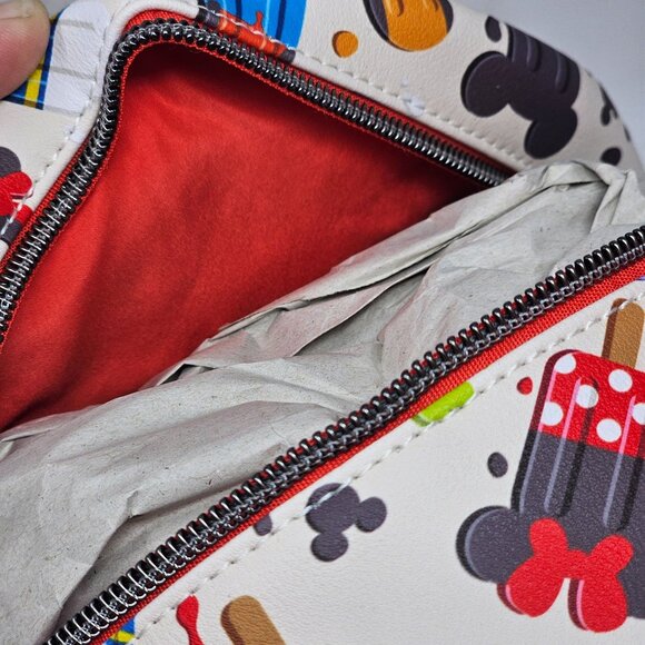 NWT Loungefly Disney Mickey Mouse & Friends Popsicle Mini Backpack - Picture 6 of 6